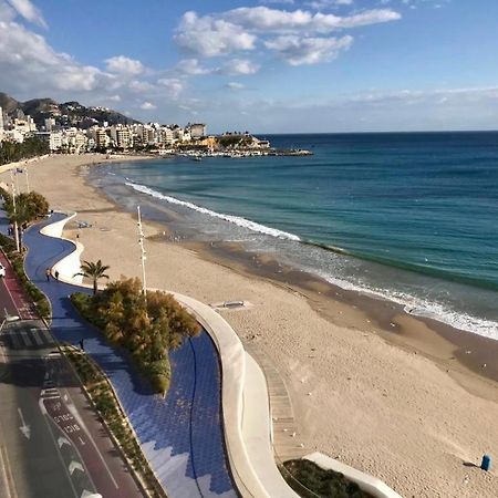 Los Fernandos, 1St Line Beachfront Poniente, 2 Bedroom Apartment Ocean Terrace 베니돔 외부 사진
