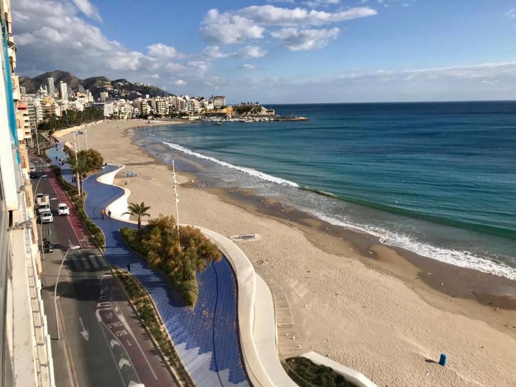 Los Fernandos, 1St Line Beachfront Poniente, 2 Bedroom Apartment Ocean Terrace 베니돔 외부 사진